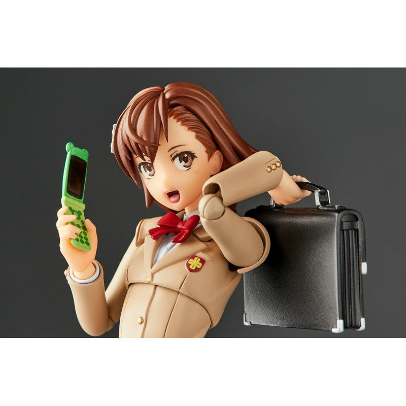 PREORDINE CHIUSO 02/2025 EX Revoltech Amazing Yamaguchi Toaru Kagaku no Railgun Mikoto Misaka Winter Uniform Ver. (PREORDINE NON CANCELLABILE)