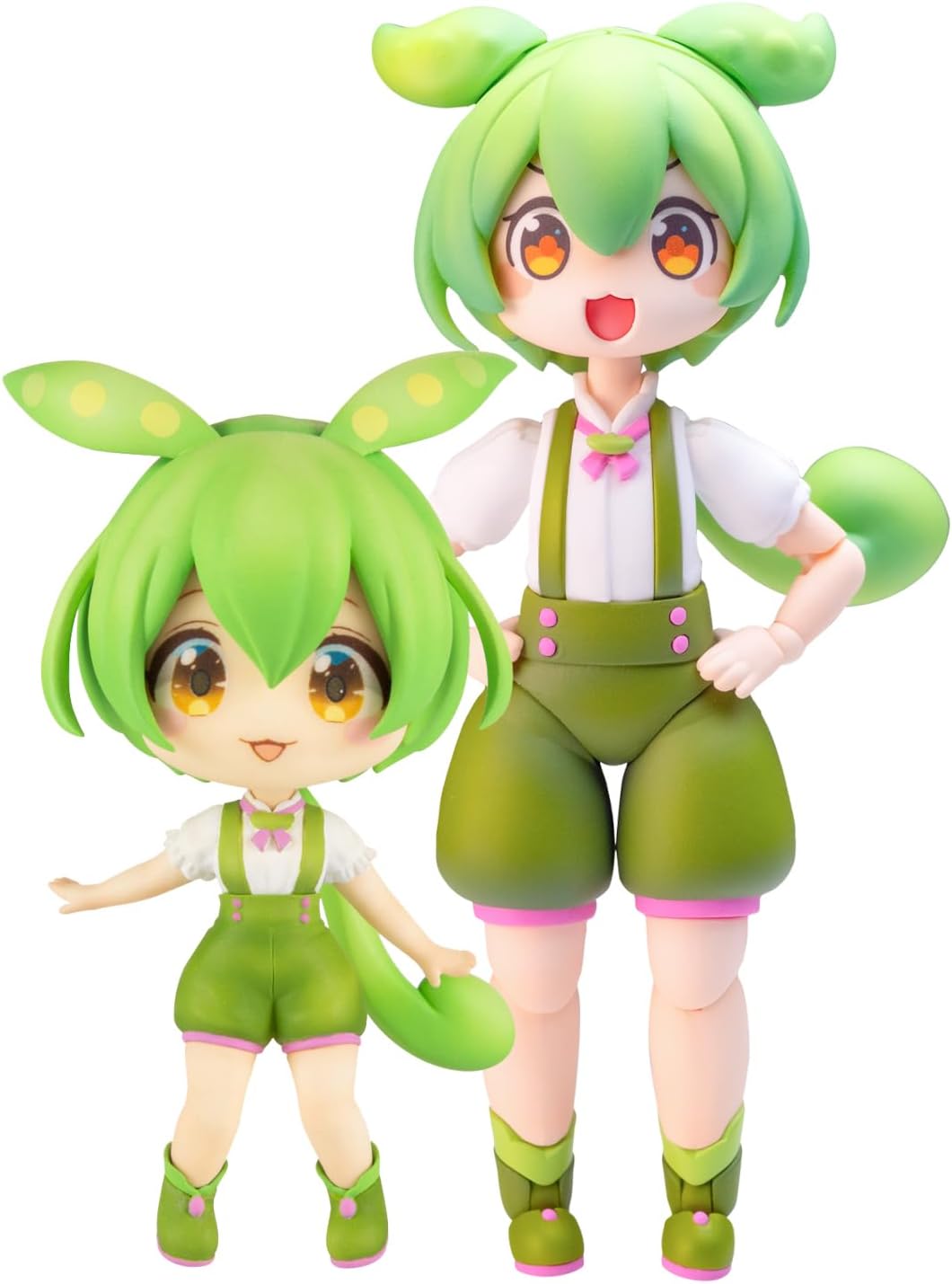 PREORDINE ESAURITO  Tohoku Zunko Plastic Model Kit 1/12 Plafia Zundamon Mini Figure Set 10 cm