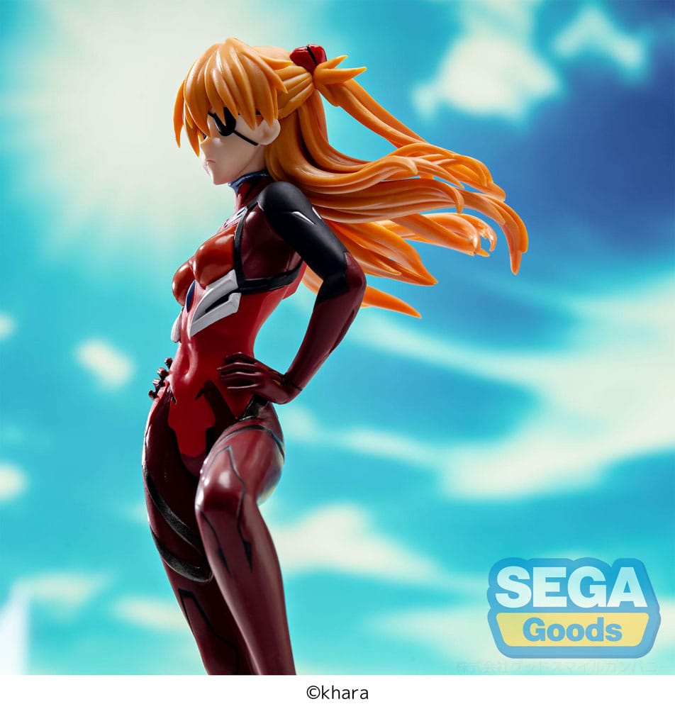 PREORDINE+ CHIUSO 05/2025 Evangelion: 3.0+1.0 Thrice Upon a Time Luminasta PVC Statue Asuka Shikinami Langley Vignetteum 30th Anniversary Ver. 23 cm
