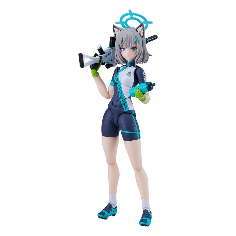 PREORDINE+ CHIUSO 12/2025 Blue Archive Figma Action Figure Shiroko Sunaookami Cycling 15 cm