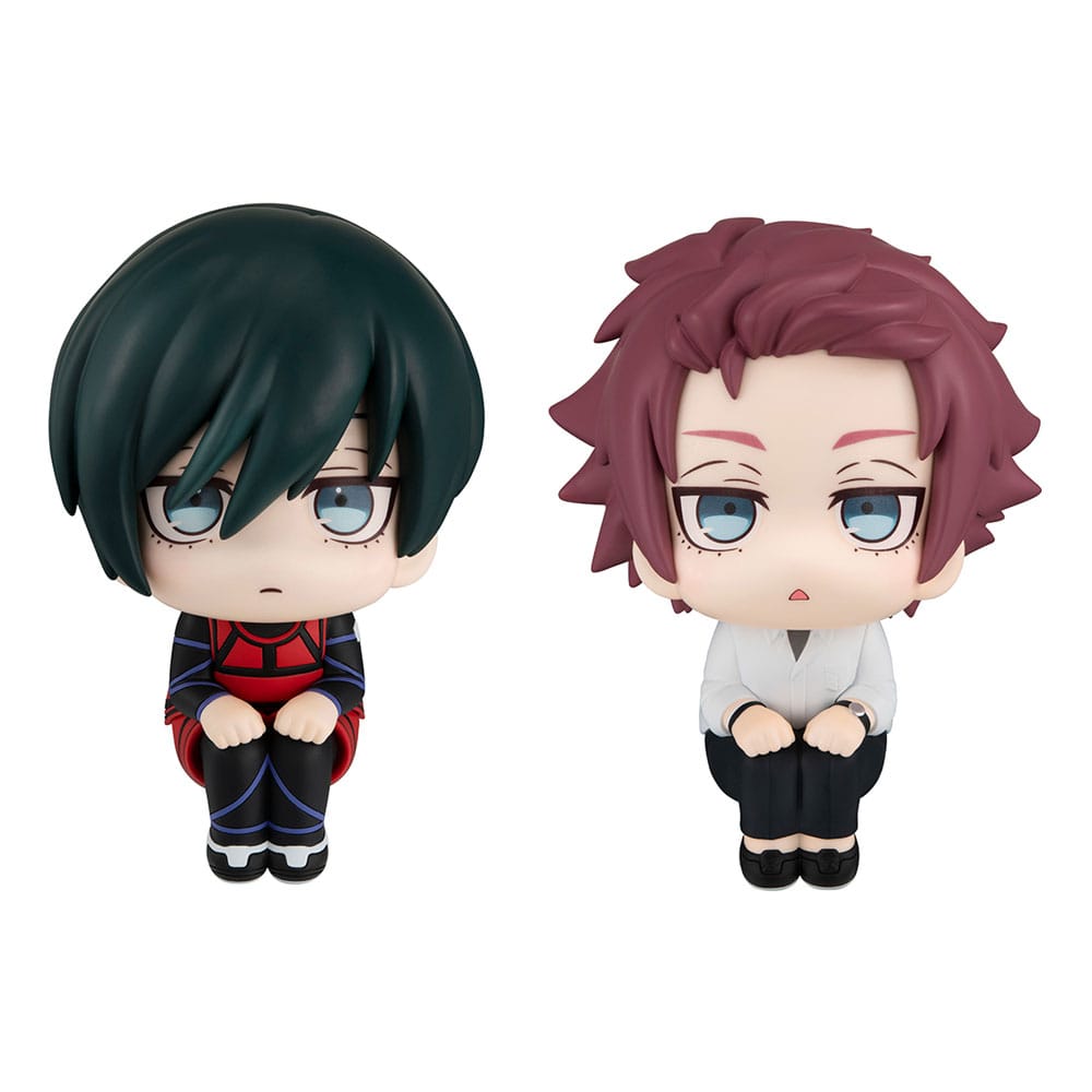 PREORDINE ESAURITO Blue Lock Look Up PVC Statue Rin Itoshi & Sae Itoshi 11 cm (with gift)  (PREORDINE NON CANCELLABILE)