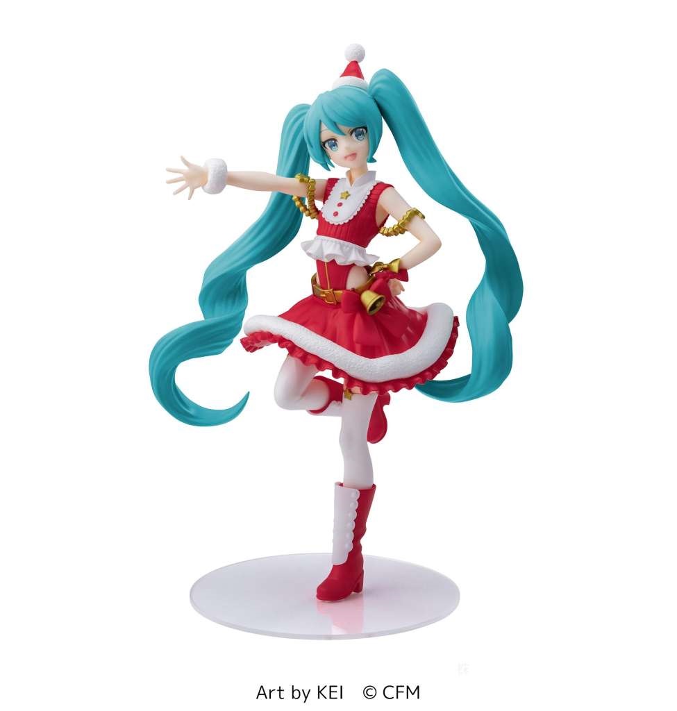 PREORDINE ESAURITO Hatsune Miku Luminasta PVC Statue Hatsune Miku Christmas 2023 20 cm (H)