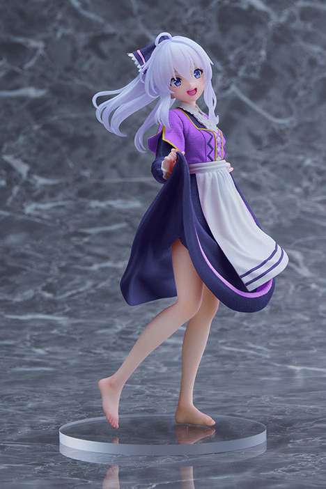 PREORDINE ESAURITO  Wandering Witch: The Journey of Elaina Coreful PVC Statue Elaina Grape Stomping Girl Ver. Renewal Edition  2ND CHANCE