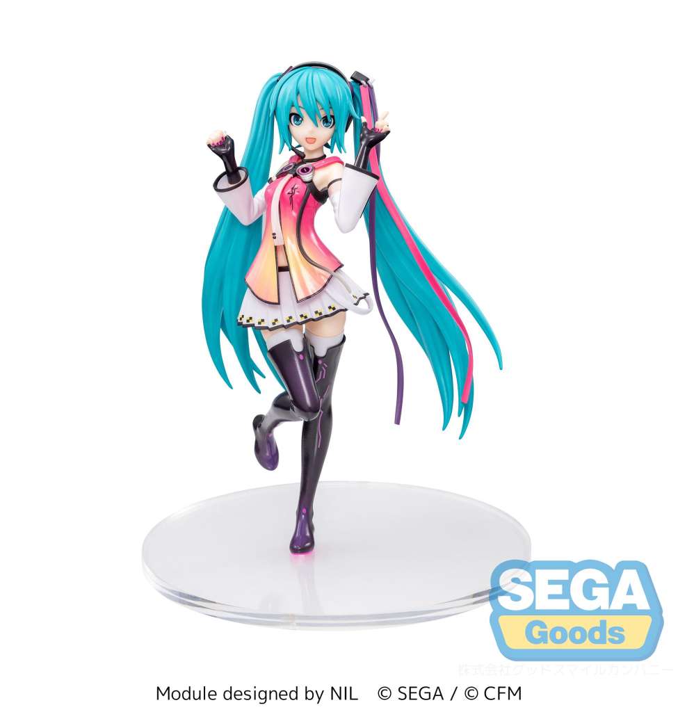 Hatsune Miku Series Luminasta PVC Statue Project DIVA MEGA39's Hatsune Miku - Star Voice 18 cm