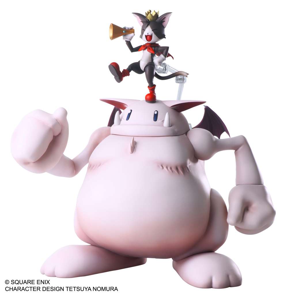 PREORDINE+ 10/2025 Final Fantasy VII Bring Arts Action Figure Set Cait Sith & Fat Moogle