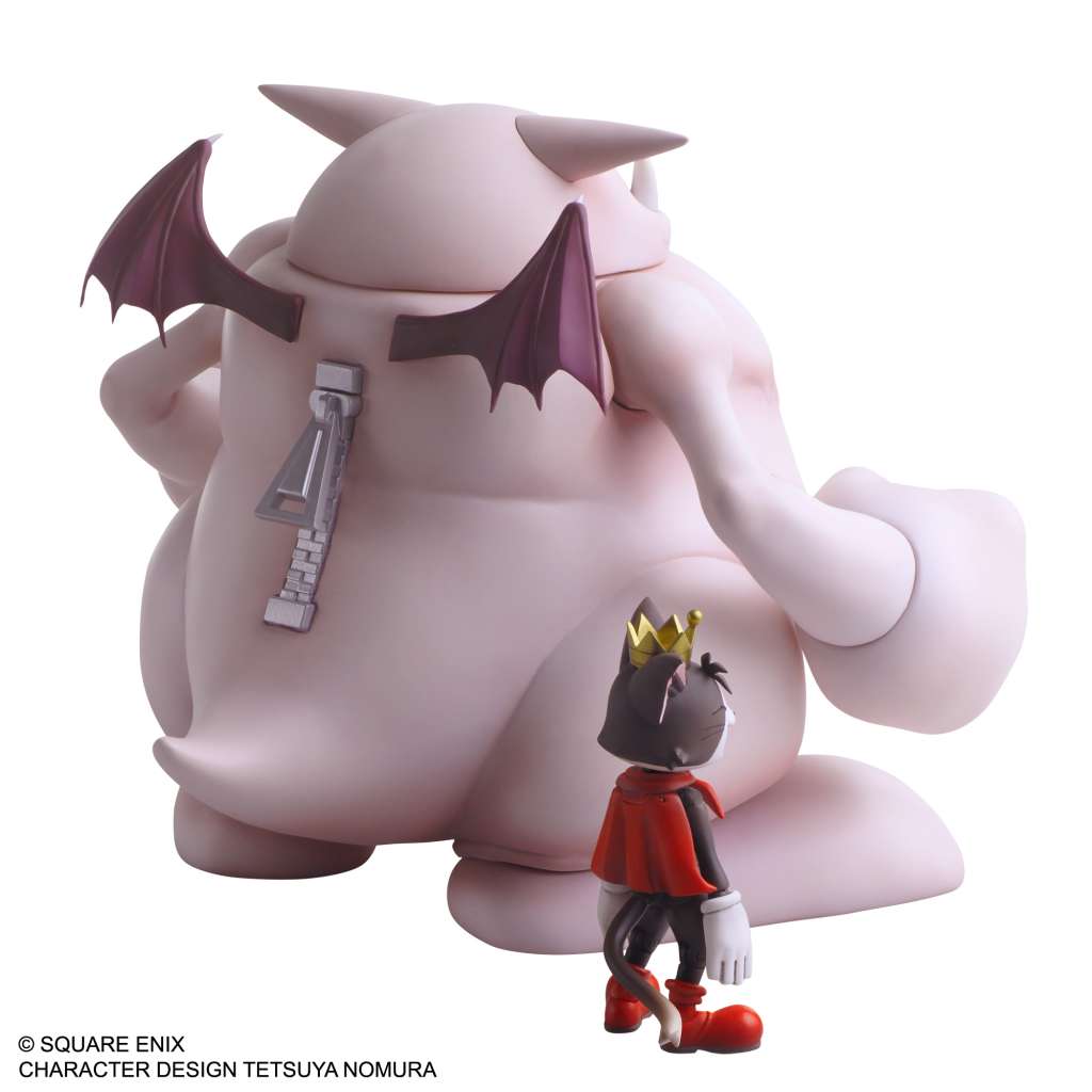 PREORDINE+ 10/2025 Final Fantasy VII Bring Arts Action Figure Set Cait Sith & Fat Moogle