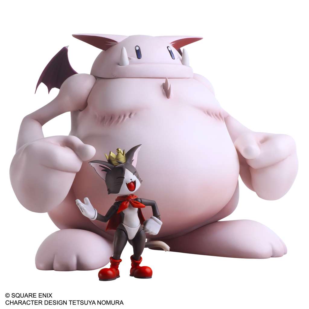 PREORDINE+ 10/2025 Final Fantasy VII Bring Arts Action Figure Set Cait Sith & Fat Moogle