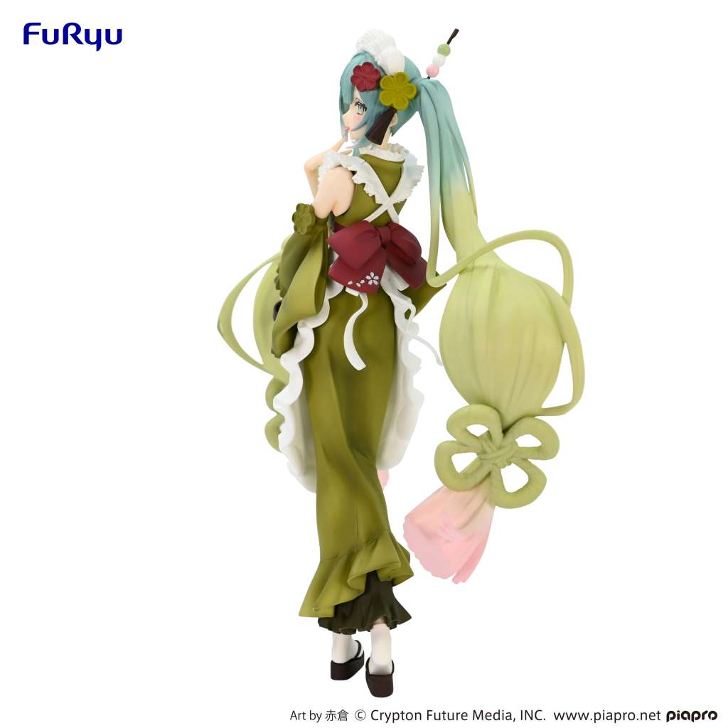 PREORDINE ESAURITO Hatsune Miku Exceed Creative PVC Statue Hatsune Miku Matcha Green Tea Parfait Ver. (re-run) 20 cm