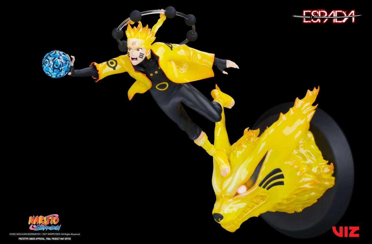 PREORDINE CHIUSO 03/2025 Naruto Shippuden - Naruto & Kurama Wall Statue  (PREORDINE NON CANCELLABILE)