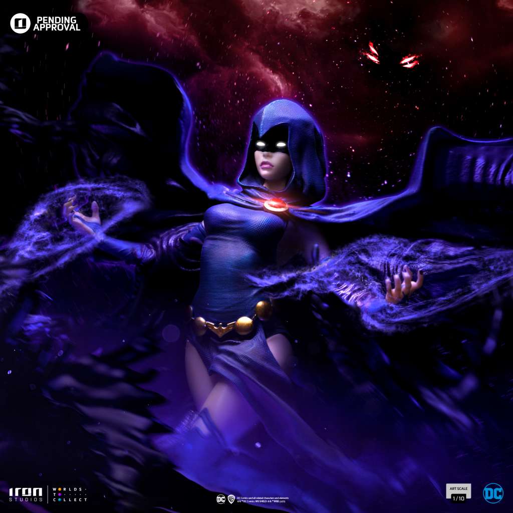 PREORDINE CHIUSO 03/2025 Dc Comics - Raven 1/10 Statue (PREORDINE NON CANCELLABILE)