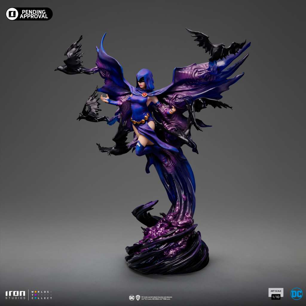PREORDINE CHIUSO 03/2025 Dc Comics - Raven 1/10 Statue (PREORDINE NON CANCELLABILE)