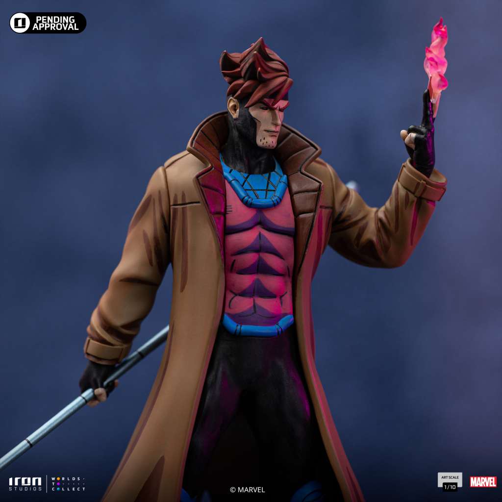 PREORDINE ESAURITO X-Men 97 - Gambit 1/10 Statue  (PREORDINE NON CANCELLABILE)