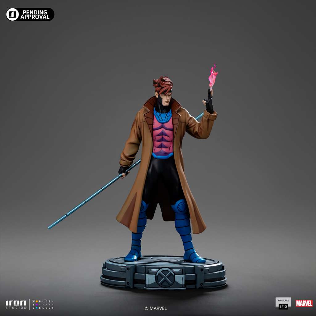 PREORDINE ESAURITO X-Men 97 - Gambit 1/10 Statue  (PREORDINE NON CANCELLABILE)