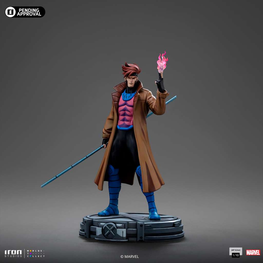 PREORDINE ESAURITO X-Men 97 - Gambit 1/10 Statue  (PREORDINE NON CANCELLABILE)