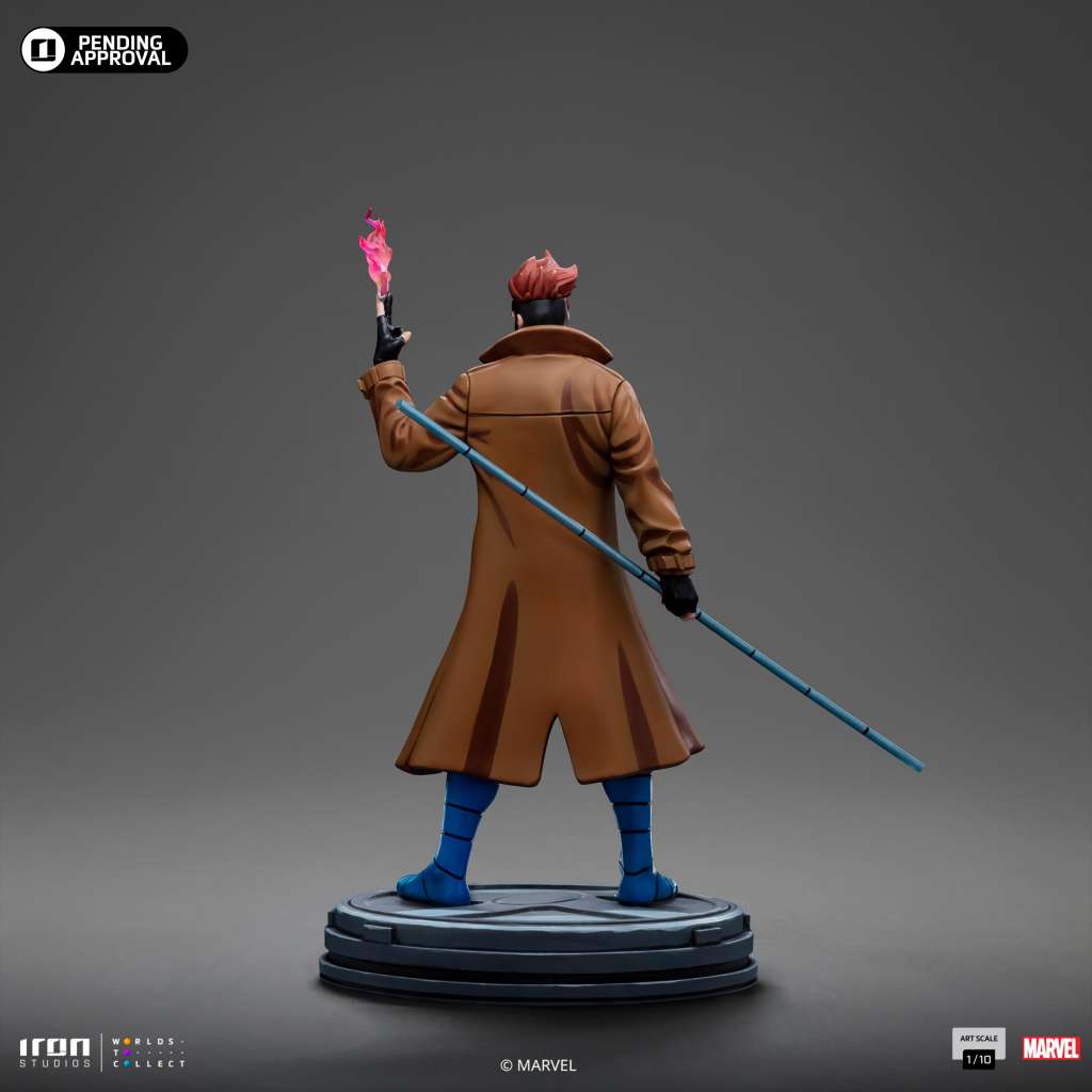 PREORDINE ESAURITO X-Men 97 - Gambit 1/10 Statue  (PREORDINE NON CANCELLABILE)