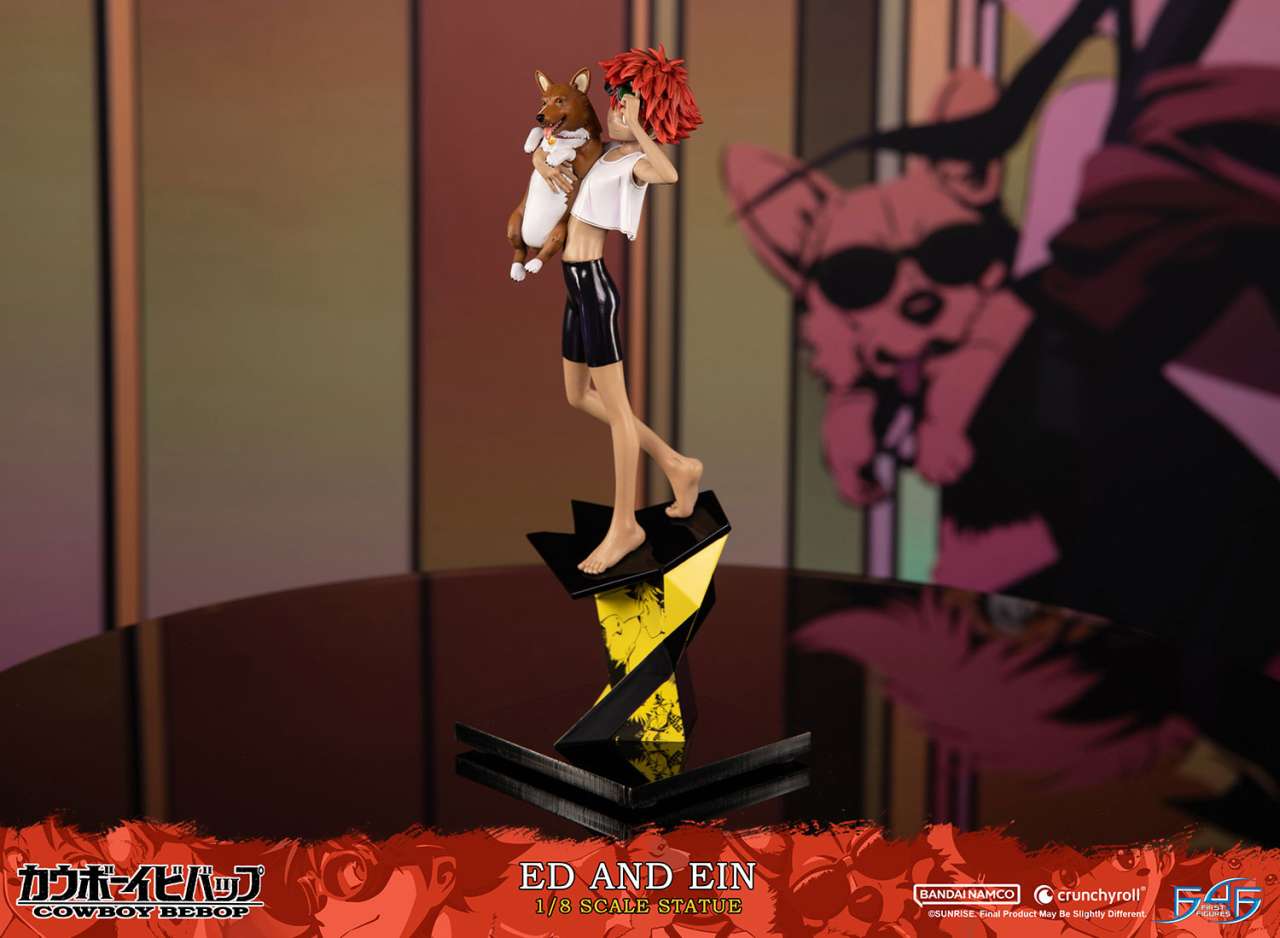 PREORDINE 06/2025 Cowboy Bebop - Ed & Ein 28 cm 1/8 Statue  (PREORDINE NON CANCELLABILE)