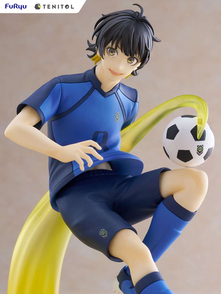 PREORDINE ESAURITO Blue Lock Tenitol PVC Statue Meguru Bachira 19 cm