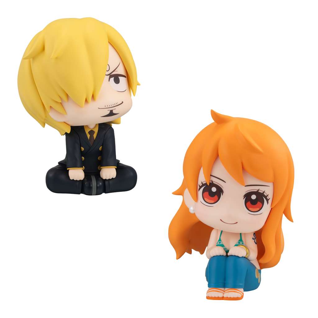 PREORDINE ESAURITO One Piece Look Up Figures Nami & Sanji 11 cm (with gift) (H)