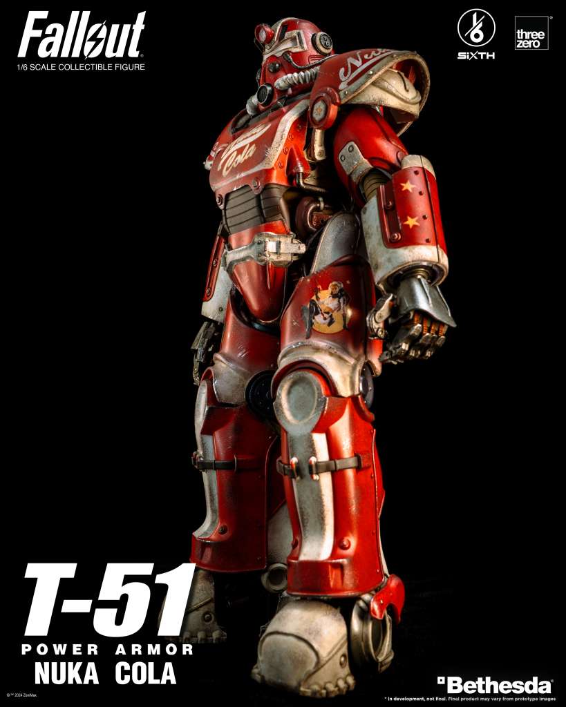 PREORDINE ESAURITO Fallout T-51 Nuka Cola Power Armor 1/6 Action Figure  (PREORDINE NON CANCELLABILE)