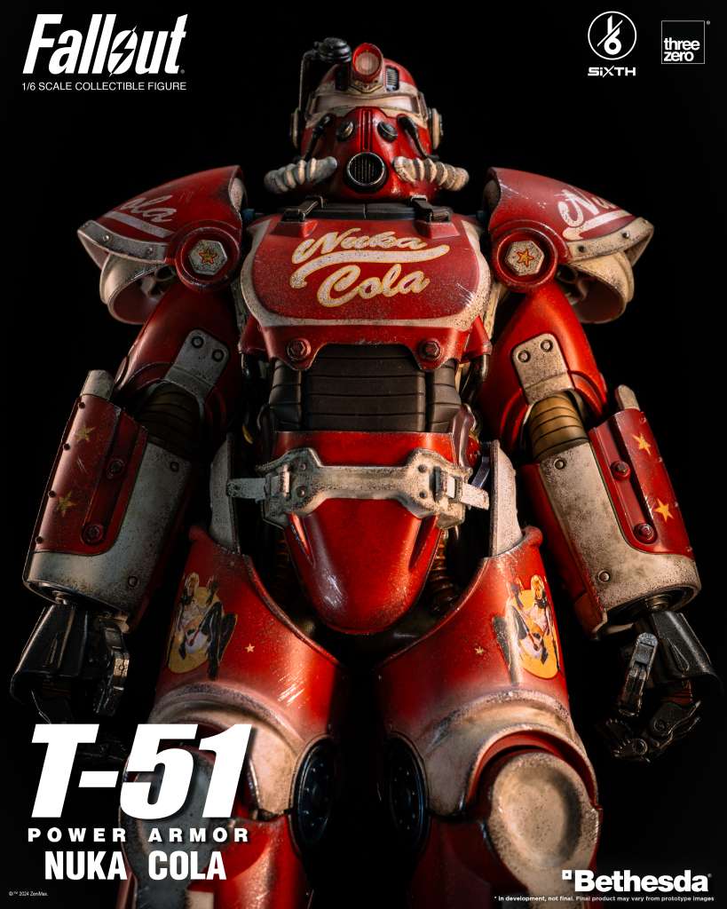 PREORDINE ESAURITO Fallout T-51 Nuka Cola Power Armor 1/6 Action Figure  (PREORDINE NON CANCELLABILE)