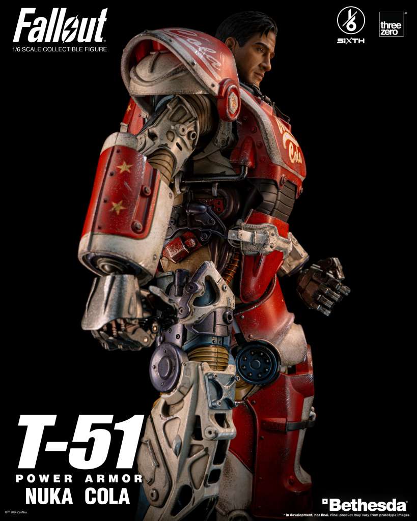 PREORDINE ESAURITO Fallout T-51 Nuka Cola Power Armor 1/6 Action Figure  (PREORDINE NON CANCELLABILE)