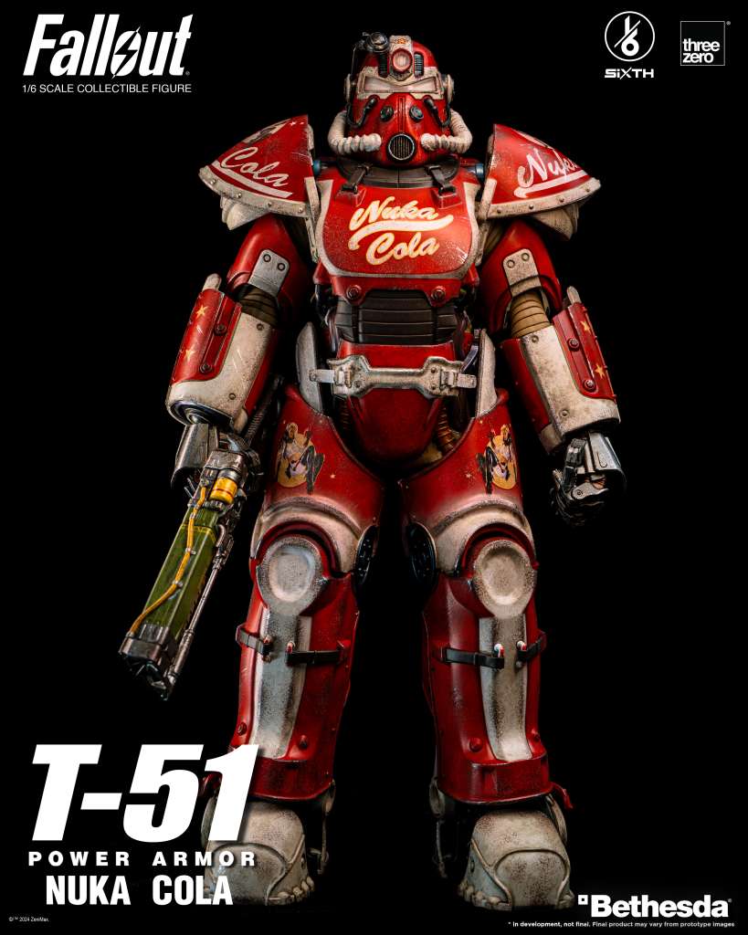 PREORDINE ESAURITO Fallout T-51 Nuka Cola Power Armor 1/6 Action Figure  (PREORDINE NON CANCELLABILE)