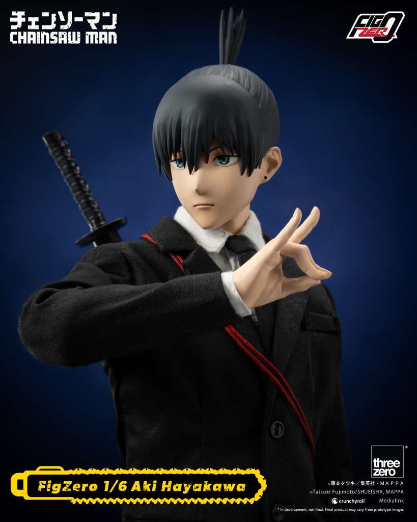 PREORDINE ESAURITO Chainsaw Man Aki Hayakawa 1/6 Action Figure  (PREORDINE NON CANCELLABILE)