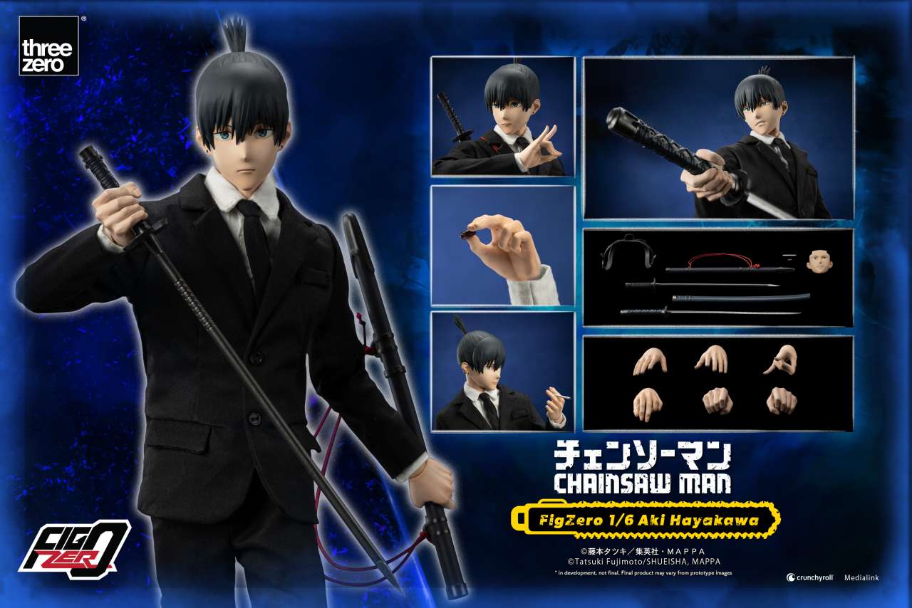 PREORDINE ESAURITO Chainsaw Man Aki Hayakawa 1/6 Action Figure  (PREORDINE NON CANCELLABILE)