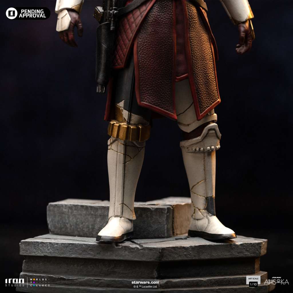 PREORDINE CHIUSO 03/2025 Star Wars Ashoka Cap. Enoch 1/10 Statue  (PREORDINE NON CANCELLABILE)