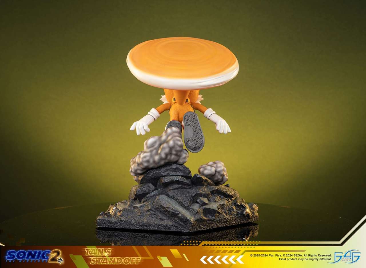 PREORDINE CHIUSO 03/2025 Sonic 2 Tails Standoff Statue 32 cm  (PREORDINE NON CANCELLABILE)