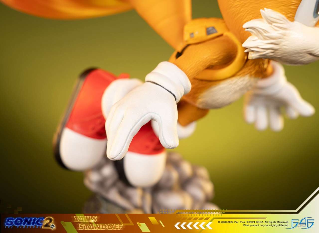 PREORDINE CHIUSO 03/2025 Sonic 2 Tails Standoff Statue 32 cm  (PREORDINE NON CANCELLABILE)