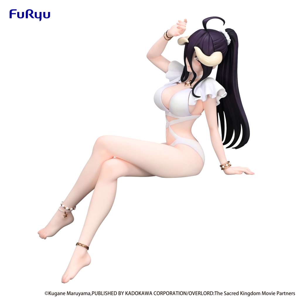 PREORDINE ESAURITO Overlord Noodle Stopper Figure Albedo Swimsuit Ver. 16 cm (PREORD. SECONDA CHANCE)