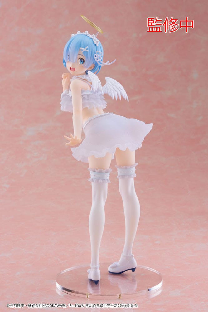 PREORDINE ESAURITO Re:Zero Precious Figure Rem Pretty Angel Ver. 23 cm (PREORD. SECONDA CHANCE)