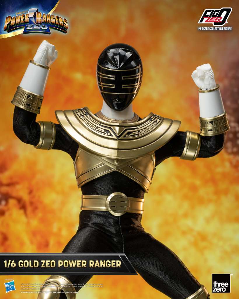 PREORDINE CHIUSO 02/2025 Power Rangers Zeo Ranger 1/6 Figure  (PREORDINE NON CANCELLABILE)
