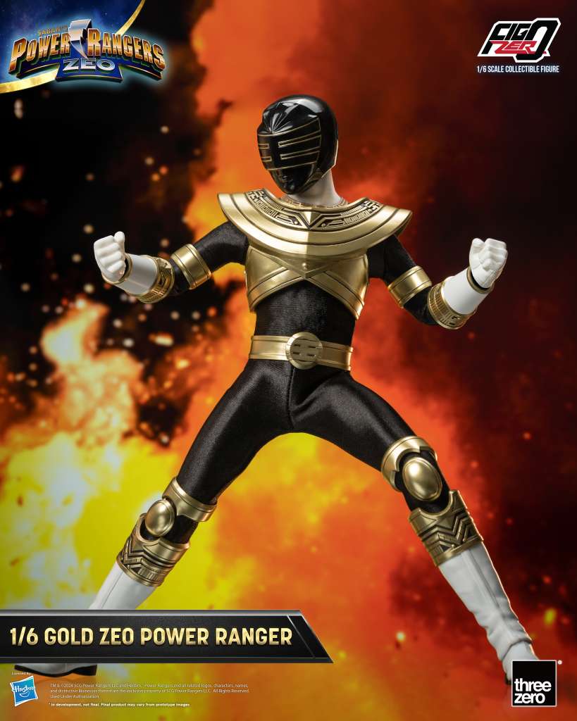 PREORDINE CHIUSO 02/2025 Power Rangers Zeo Ranger 1/6 Figure  (PREORDINE NON CANCELLABILE)