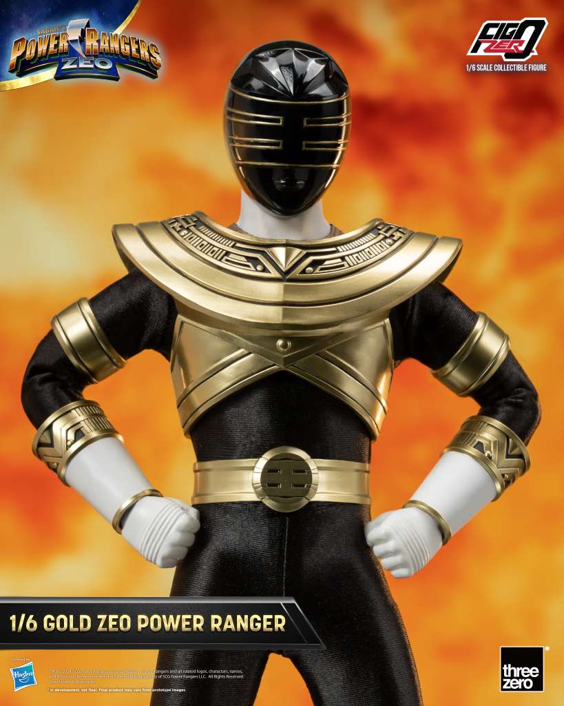 PREORDINE CHIUSO 02/2025 Power Rangers Zeo Ranger 1/6 Figure  (PREORDINE NON CANCELLABILE)