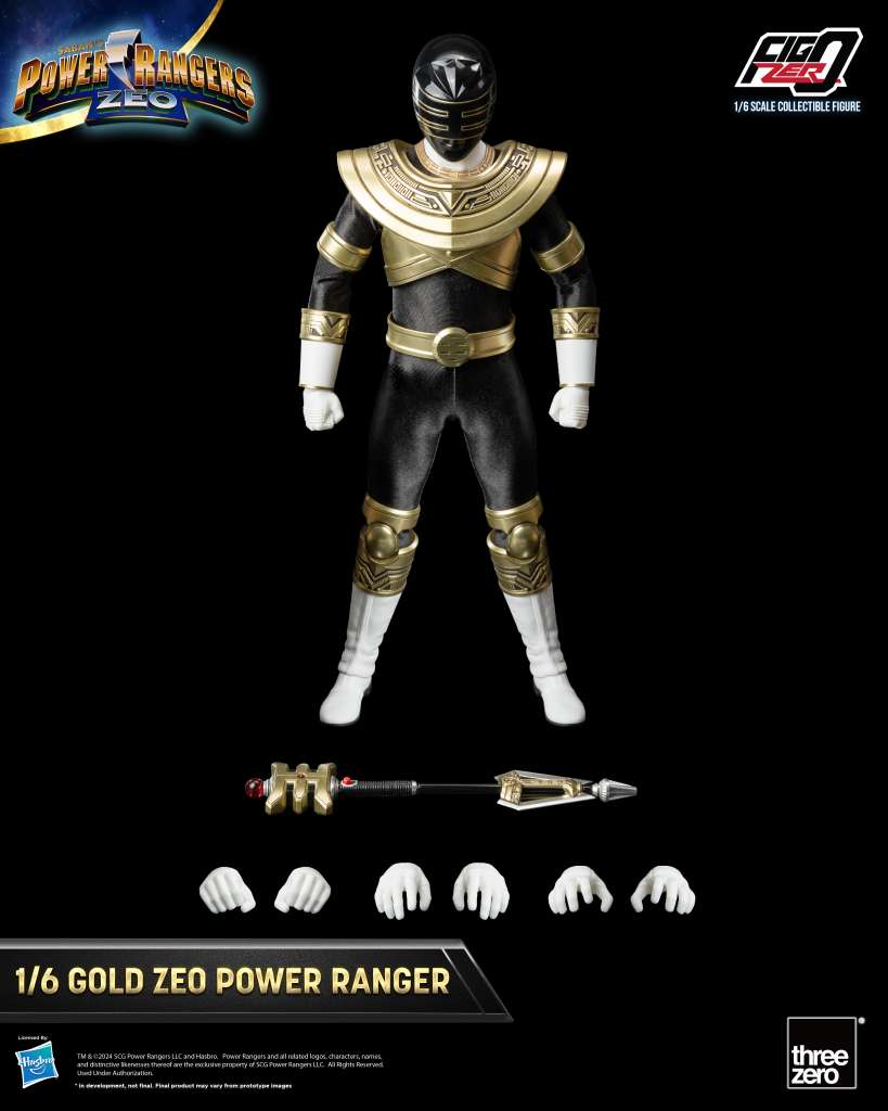 PREORDINE CHIUSO 02/2025 Power Rangers Zeo Ranger 1/6 Figure  (PREORDINE NON CANCELLABILE)