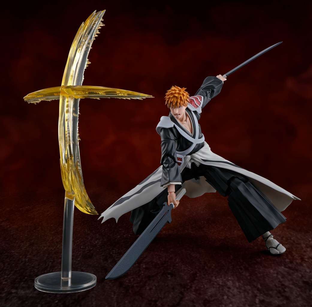 PREORDINE ESAURITO Bleach Ichigo Kurosaki Dual Zangetsu Sh Figuarts