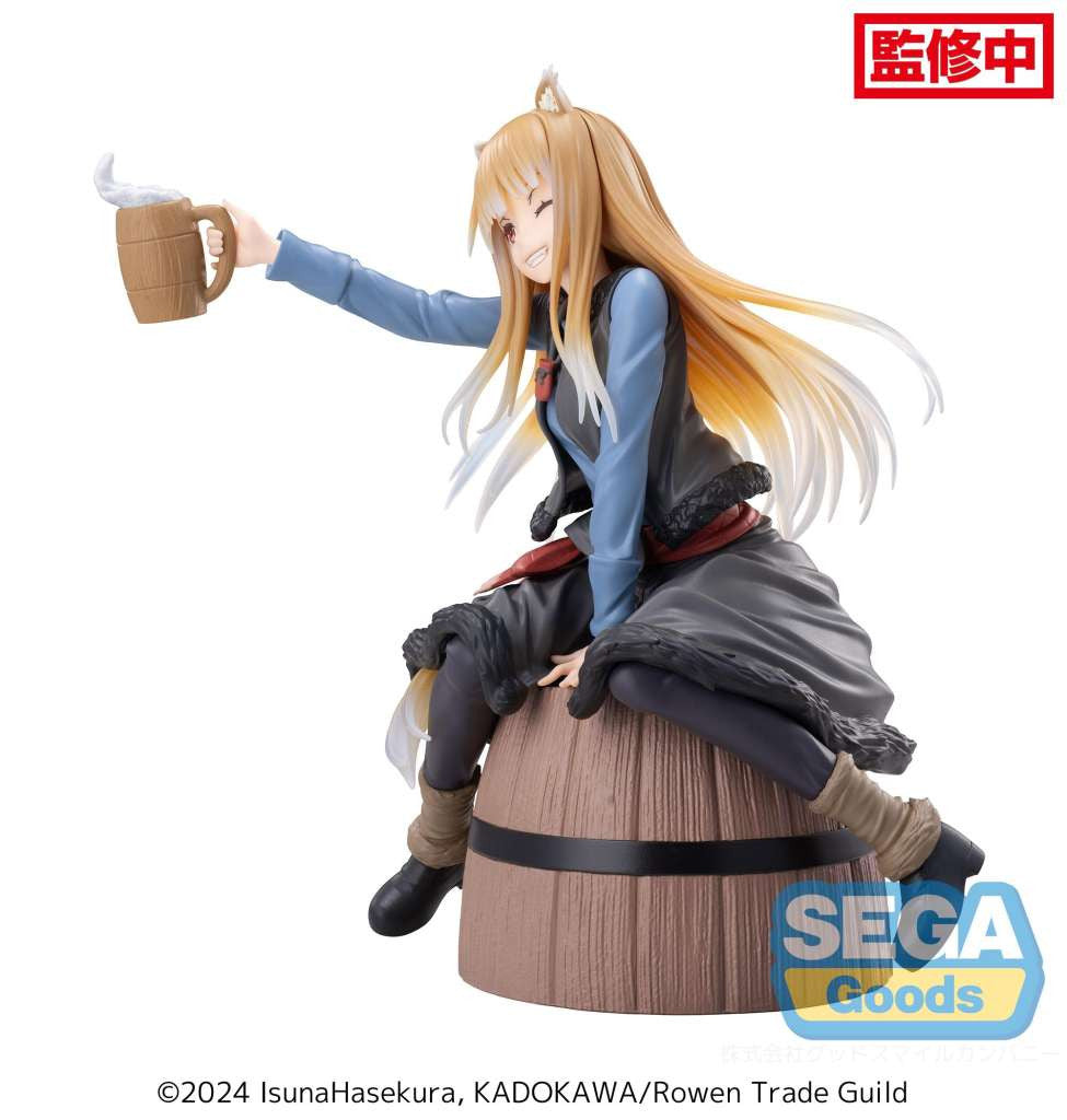 IN STOCK Spice and Wolf: Merchant meets the Wise Wolf Luminasta PVC Statue Holo 15 cm