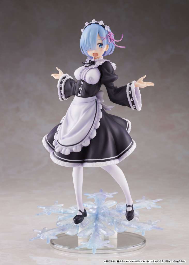 PREORDINE ESAURITO Re zero Rem Winter Maid Amp Figure (H)