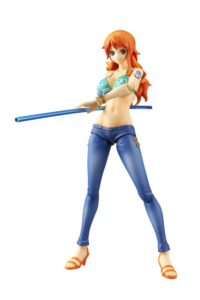 PREORDINE ESAURITO One Piece Nami Vah Action Figure Rerun
