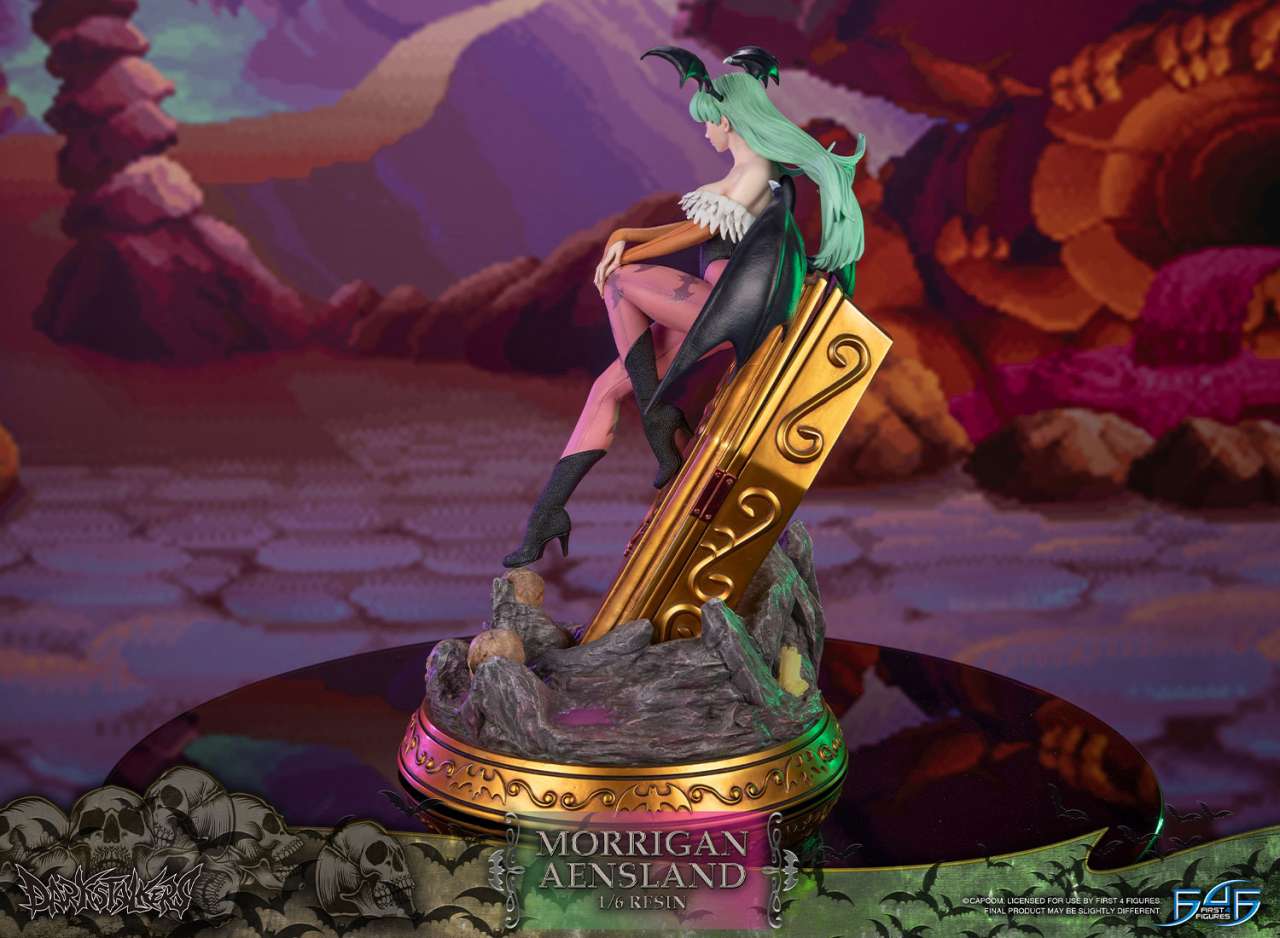 PREORDINE 09/2025 Darkstalkers Morrigan Aensland 1/6 Resin Statue  (PREORDINE NON CANCELLABILE)