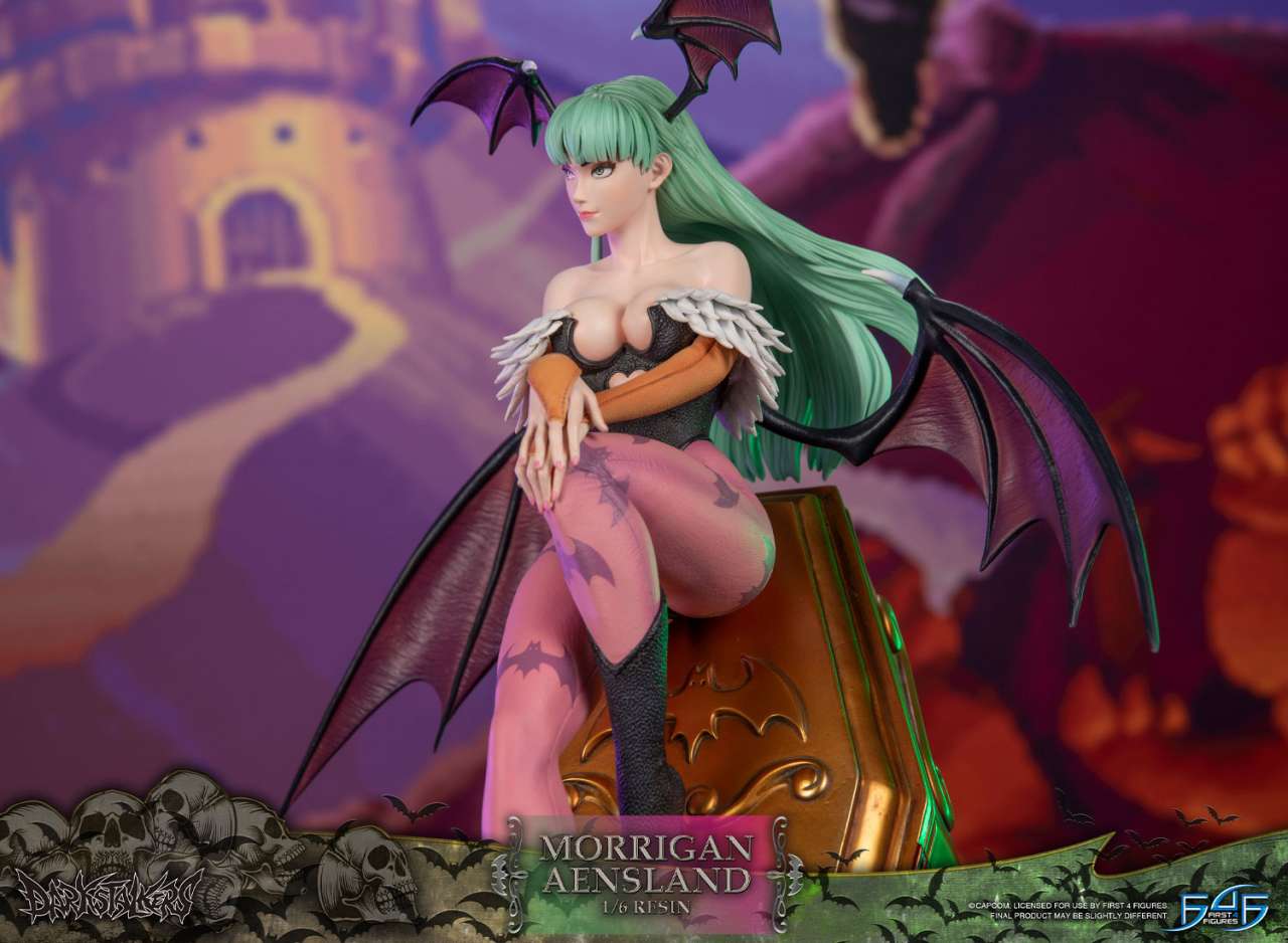 PREORDINE 09/2025 Darkstalkers Morrigan Aensland 1/6 Resin Statue  (PREORDINE NON CANCELLABILE)