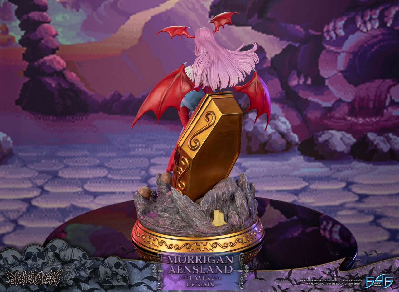 PREORDINE CHIUSO 04/2025 Darkstalkers Morrigan Aensland Player 2 1/6 Resin Statue  (PREORDINE NON CANCELLABILE)