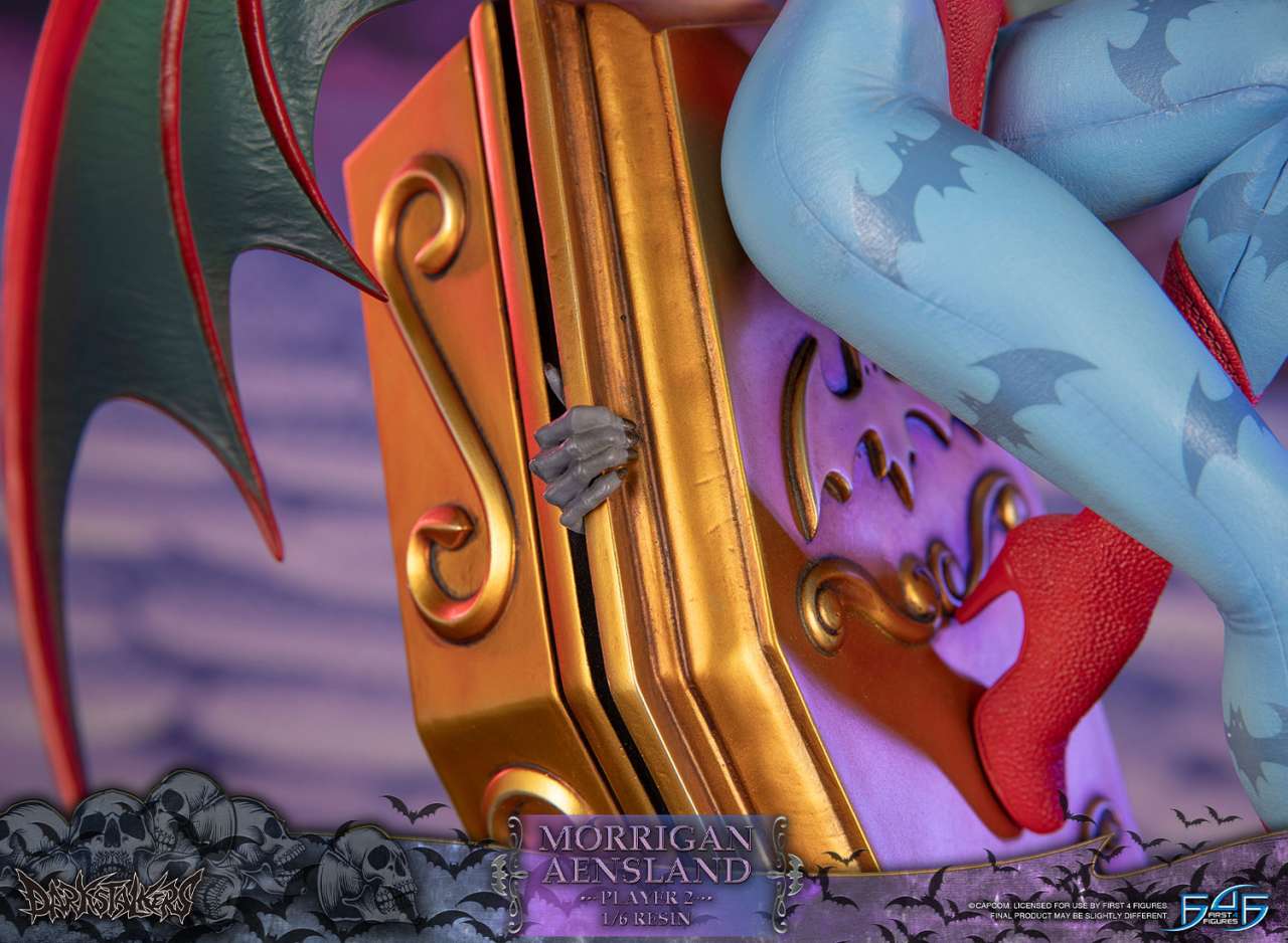 PREORDINE CHIUSO 04/2025 Darkstalkers Morrigan Aensland Player 2 1/6 Resin Statue  (PREORDINE NON CANCELLABILE)