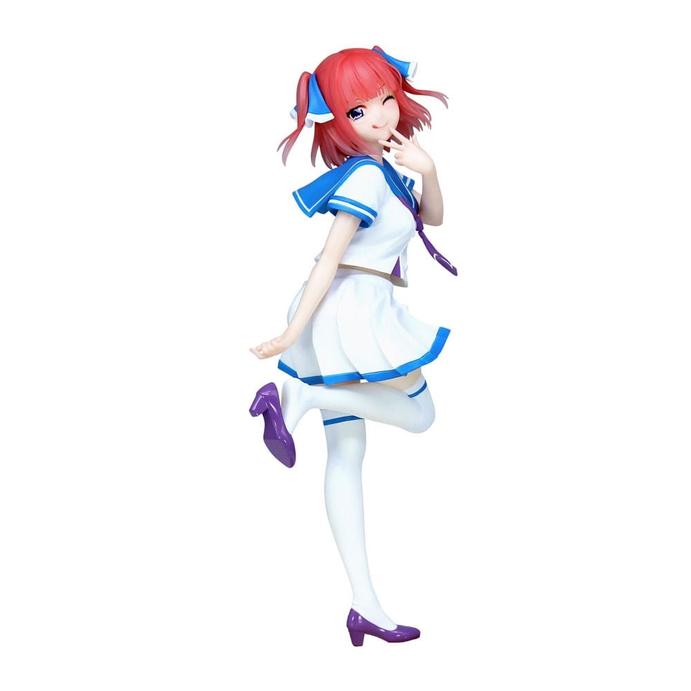 PREORDINE ESAURITO The Quintessential Quintuplets Trio-Try-iT Figure Nakano Nino Marine Look Ver. 21 cm (H)