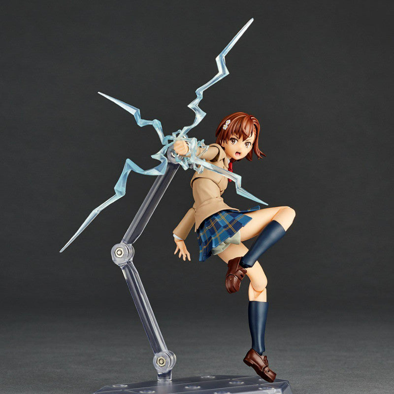 PREORDINE CHIUSO 02/2025 EX Revoltech Amazing Yamaguchi Toaru Kagaku no Railgun Mikoto Misaka Winter Uniform Ver. (PREORDINE NON CANCELLABILE)
