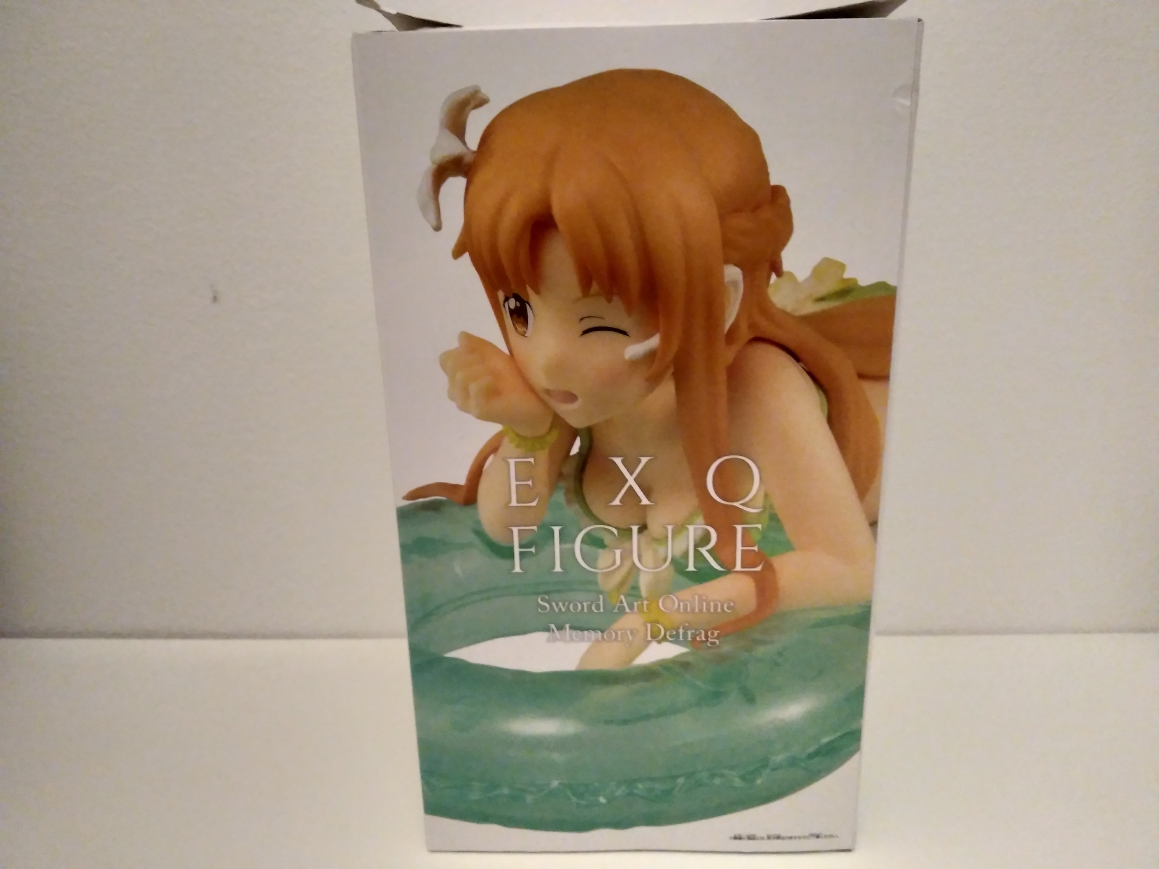 IN STOCK (Scatola Danneggiata) Asuna EXQ Figure ~ Sword Art Online Memory Defrag Figure