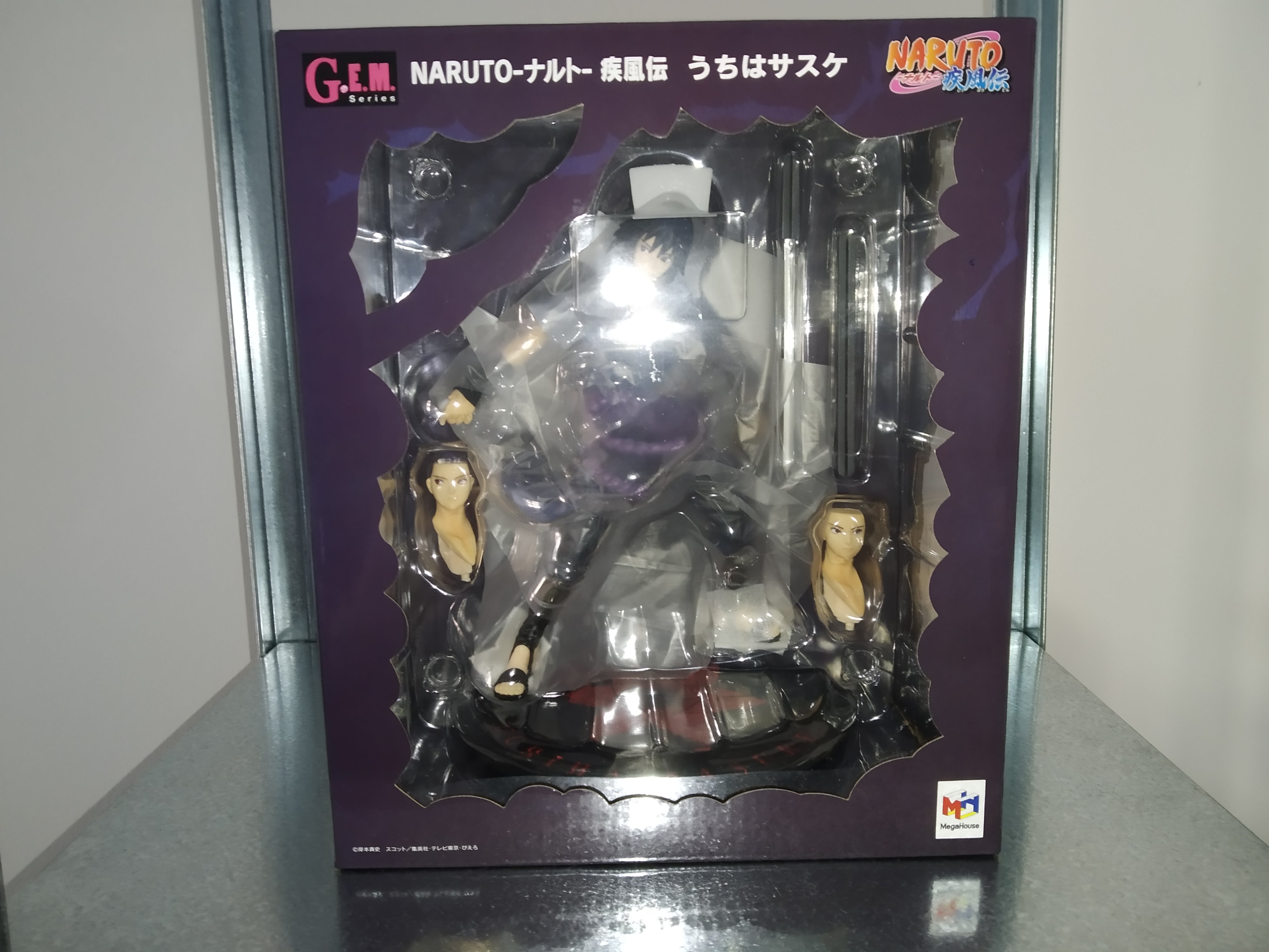 IN STOCK Naruto Shippuden G.E.M. Series PVC Statue 1/8 Sasuke Uchiha 24 cm