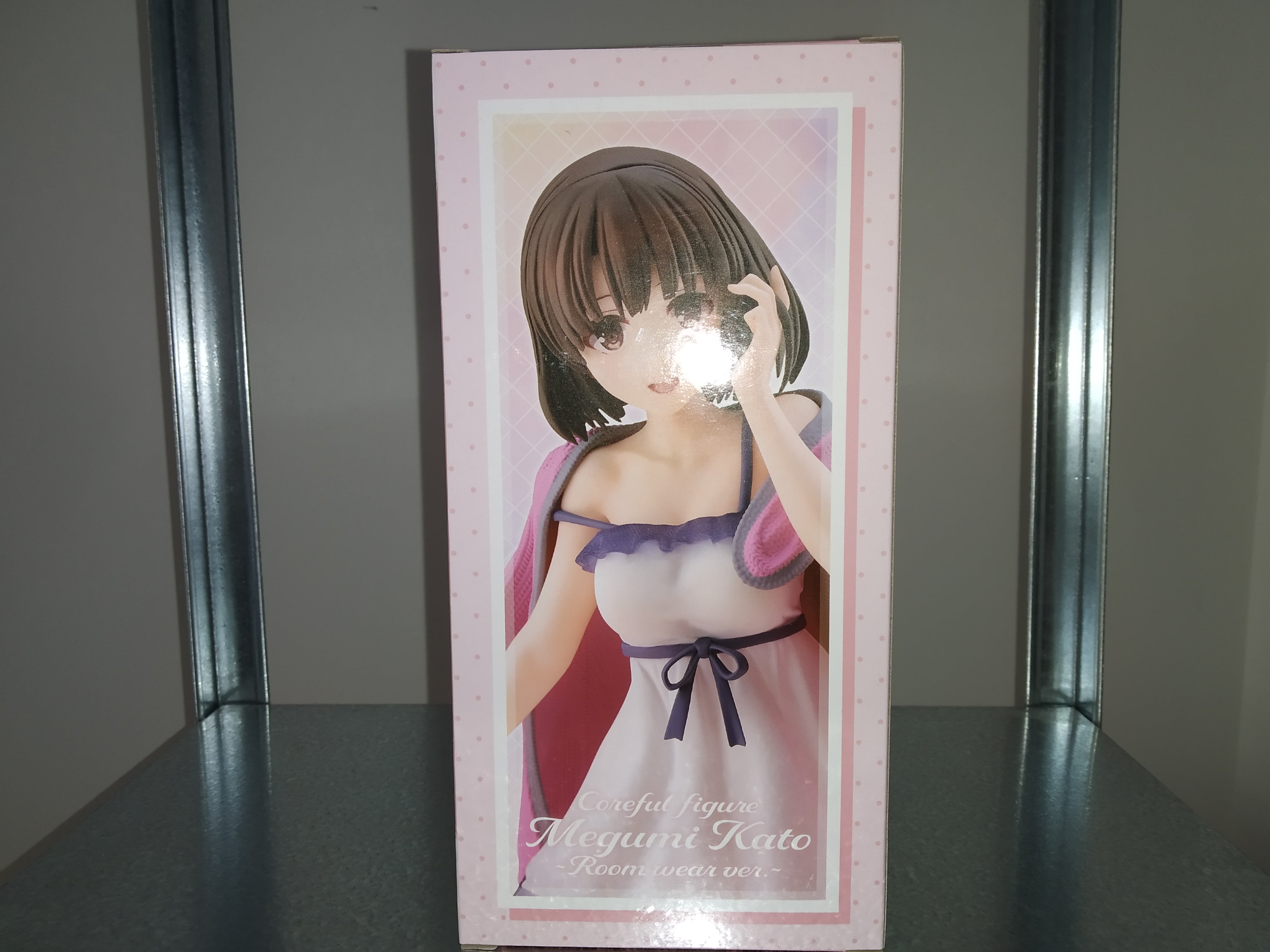 IN STOCK Saekano Coreful PVC Statue Megumi Kato Loungewear Ver. 20 cm